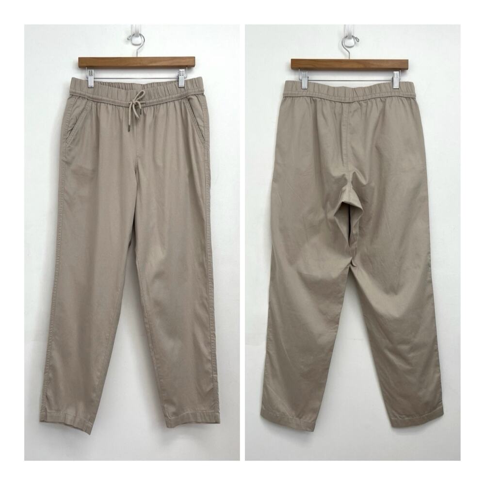 Pact Daily Twill Pant Pull On Drawstring Organic Cotton Stretch Casual - Large - Picture 3 of 11